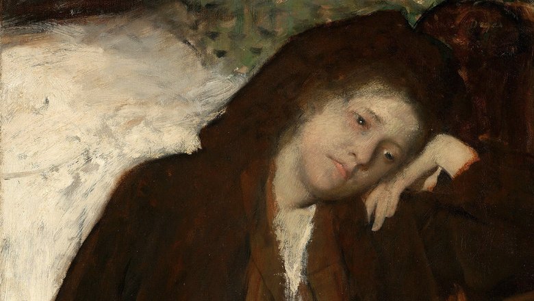 Дега Эдгар — Инвалид [1868 — 1873 | Холст, масло | 65×47]