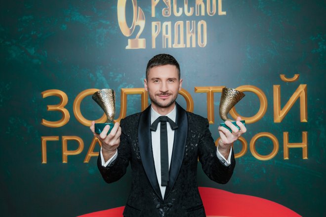 Сергей Лазарев на «Золотом Граммофоне», фото: пресс-служба