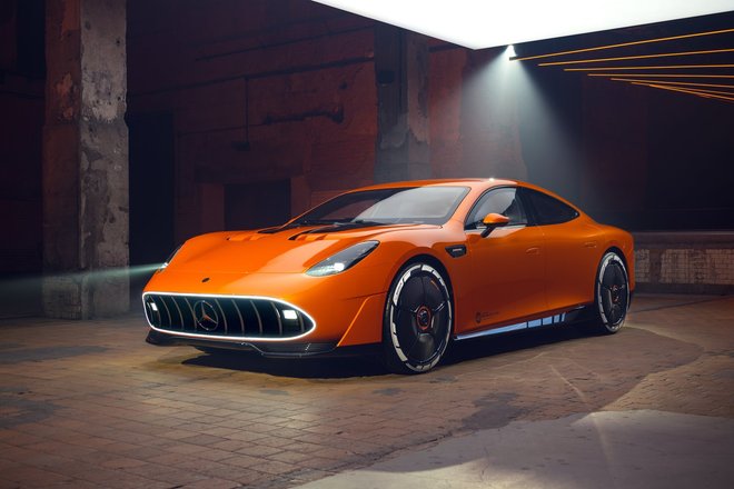 Concept AMG GT XX: 1360 электрических сил и ультрабыстрая зарядка