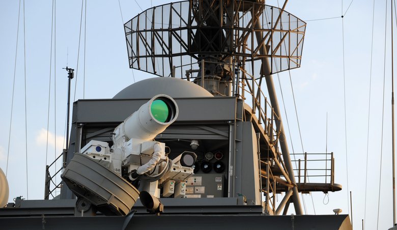Система LaWS (Laser Weapons System). Фото: Public domain.