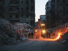 Кадр из Последние люди Алеппо