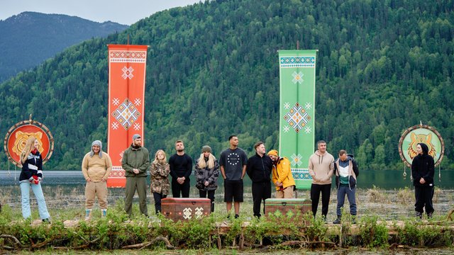 Кадр из телешоу «Последний герой. Русский сезон»