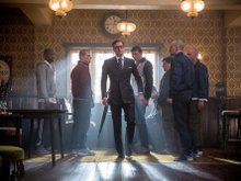 Колин Ферт в фильме «Kingsman: Секретная служба»