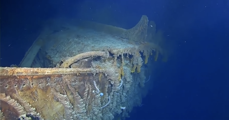 Обломки «Титаника». Фото: YouTube / Guardian News