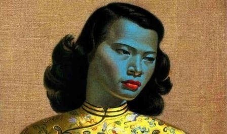 Полотно «Китайская девушка»