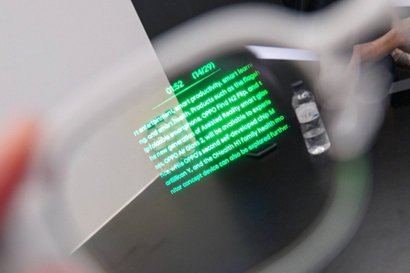 Внешний вид OPPO Air Glass 2. На дужках есть пара кнопок управления и динамики. Фото: gsmarena.com