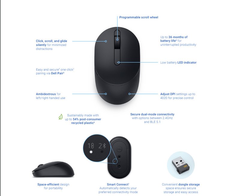 Dell Silent Mouse MS355