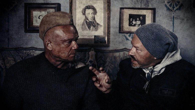 Андрей Смоляков и Федор Бондарчук на съемках фильма «Сталинград»