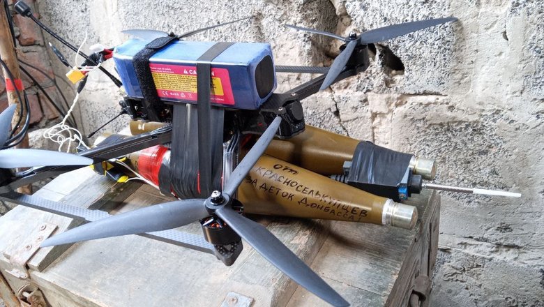 Модель дрона «Пиранья», которая поразила Abrams