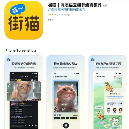 Описание Hello Street Cat в App Store.