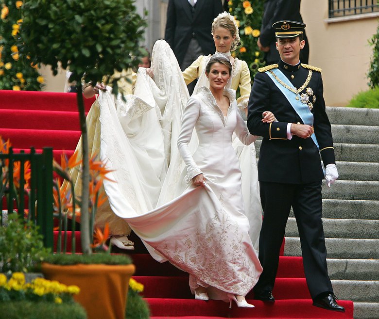 Свадьба Летиции и принца Фелипе
