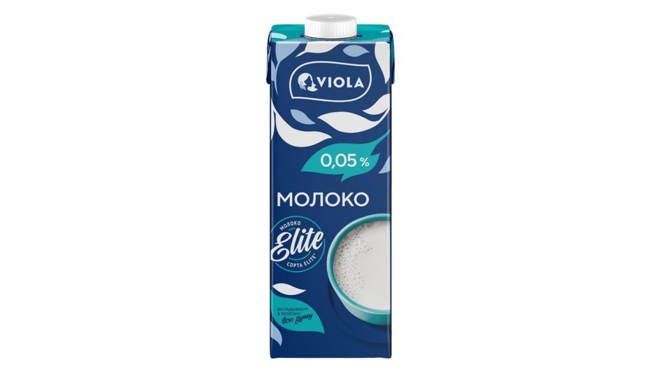 Молоко фирмы VIOLA UHT серия обезжиренное 0,05% Молоко фирмы VIOLA UHT серия обезжиренное 0,05%