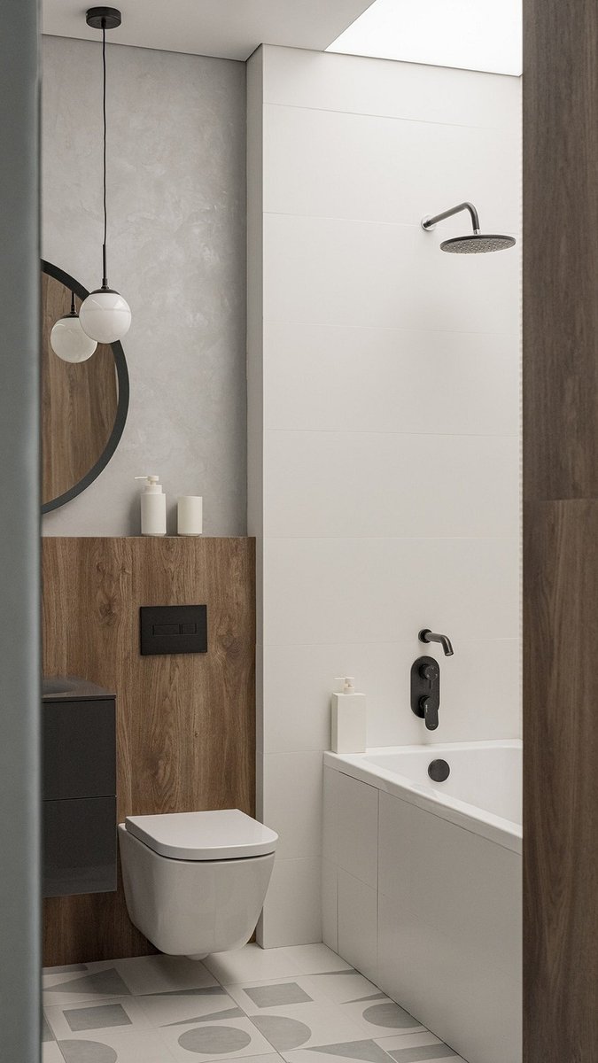 4 стильные ванные комнаты, которые спроектировали дизайнеры