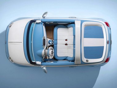 slide image for gallery: 23682 | Из Fiat 500 сделали очень милый пикап