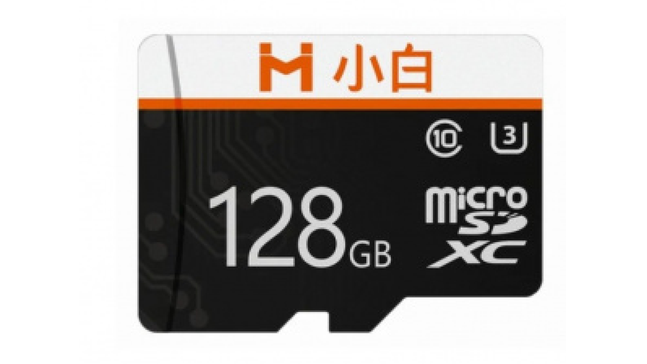 Карта памяти на 128 гб фирмы Xiaomi серия Imilab Xiaobai microSD Class 10 Карта памяти на 128 гб фирмы Xiaomi серия Imilab Xiaobai microSD Class 10