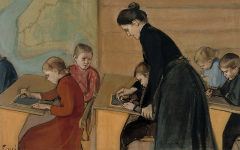 Магнус Энкель «Начальная школа» (1899)