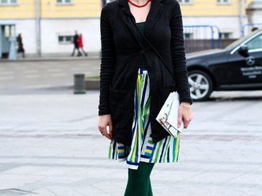 Slide image for gallery: 3432 | Комментарий «Леди Mail.Ru»: популярность зеленого цвета этой осенью бьет рекорды