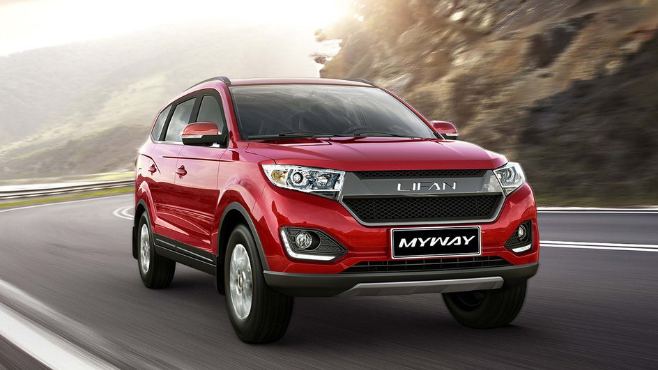 Китайский внедорожник фирмы Lifan модели Myway Китайский внедорожник фирмы Lifan модели Myway