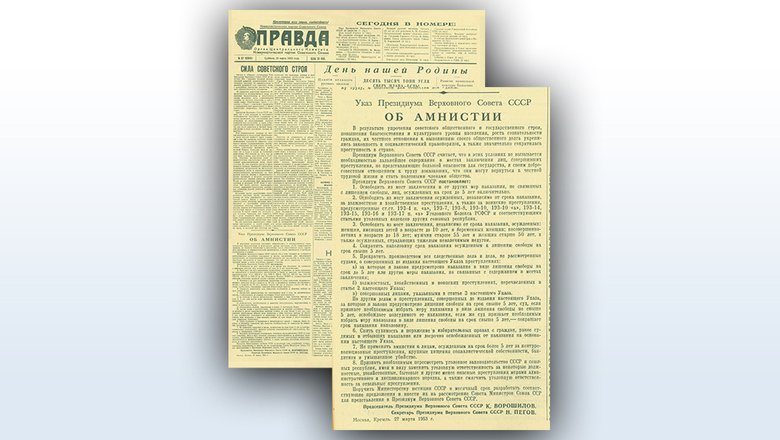 Амнистия в беларуси 2024 год. Амнистия в СССР 1953. Указ об амнистии 1953 года. Ворошиловская амнистия 1953 года.