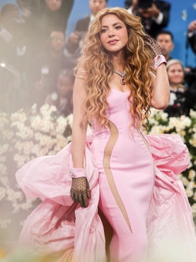 Шакира на Met Gala 2025 Шакира на Met Gala 2025