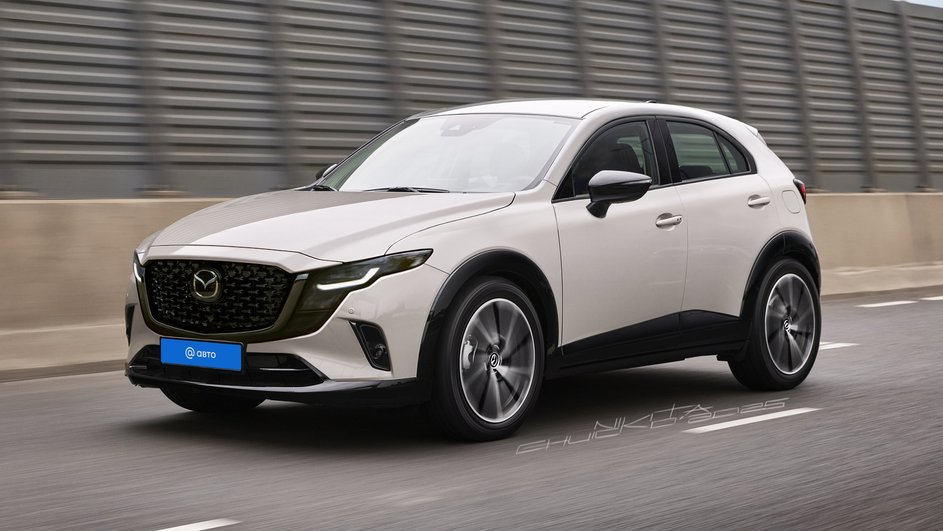 Рендер Mazda CX-20 Рендер Mazda CX-20