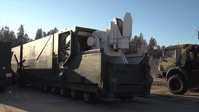 Боевой лазерный комплекс «Пересвет», скриншот видео Минобороны