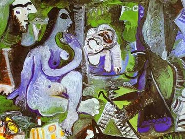 Slide image for gallery: 2157 | Пабло Пикассо «Завтрак на траве. По Мане», 1961 год
