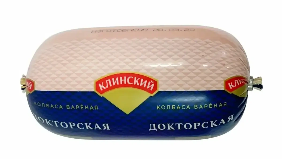Вареная колбаса Клинский мясокомбинат Вареная колбаса Клинский мясокомбинат