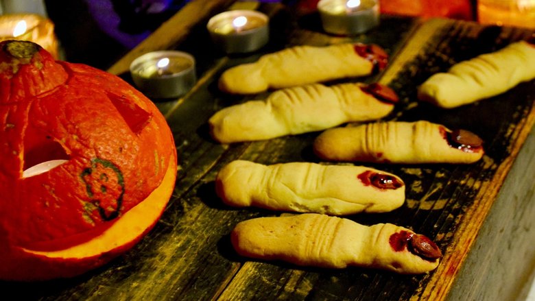 Печенье пальцы ведьмы на Хэллоуин