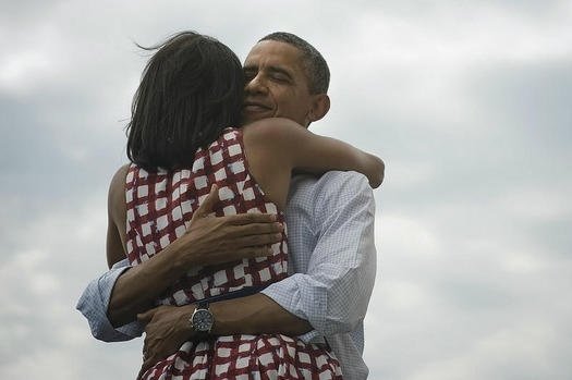 Барак Обама с супругой Мишель