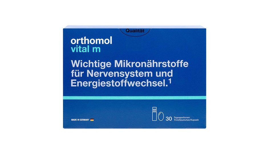 Витамины для мужчин Orthomol vital m Витамины для мужчин Orthomol vital m