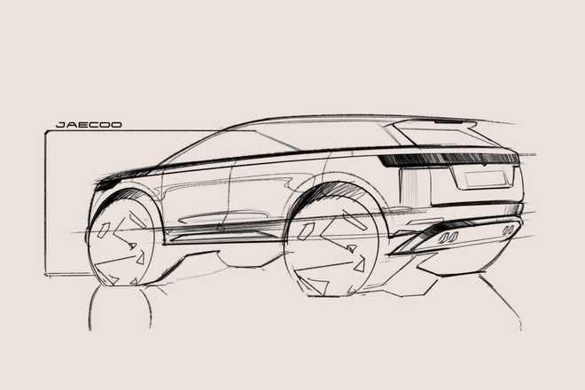 Эскиз нового Jaecoo J5