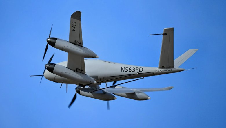 Так выглядит американский дрон Transwing X-P4. Фото: New Atlas