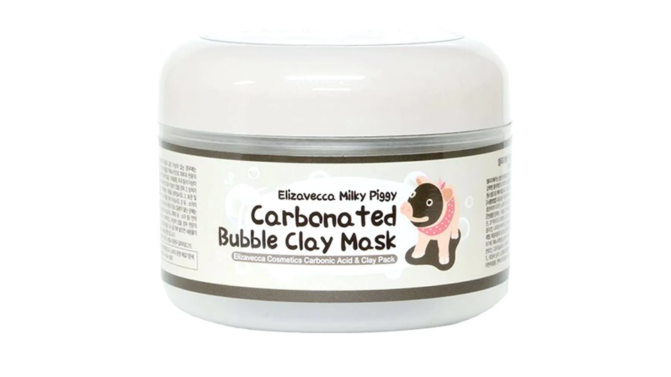 Пузырьковая корейская маска для лица фирмы Elizavecca серия Milky Piggy Carbonated Bubble Clay Mask Пузырьковая корейская маска для лица фирмы Elizavecca серия Milky Piggy Carbonated Bubble Clay Mask