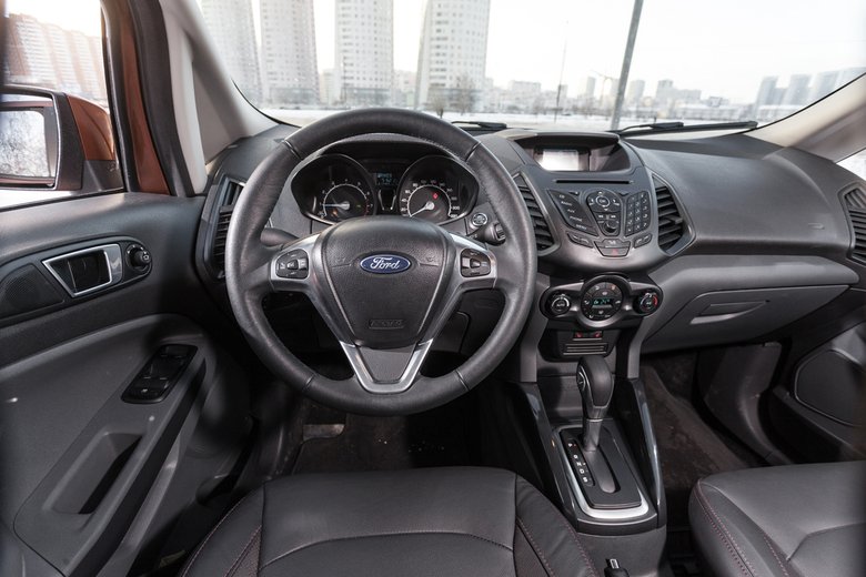 Салон Ford EcoSport отличается комфортом Салон Ford EcoSport отличается комфортом