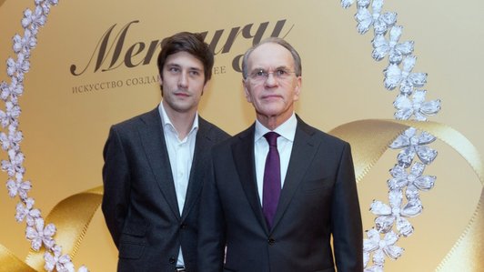 Алексей Гуськов с сыном Владимиром