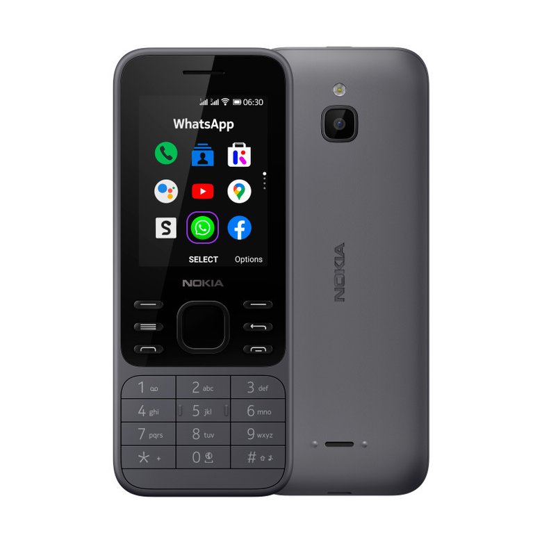 Nokia 6300 доступен в сером, белом и зеленом цвете. Фото: Mobileshop.nokia.ru