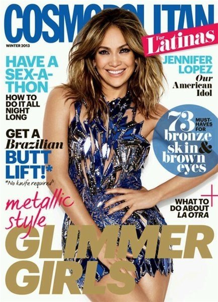 Дженнифер Лопес в журнале Cosmopolitan For Latinas Дженнифер Лопес в журнале Cosmopolitan For Latinas