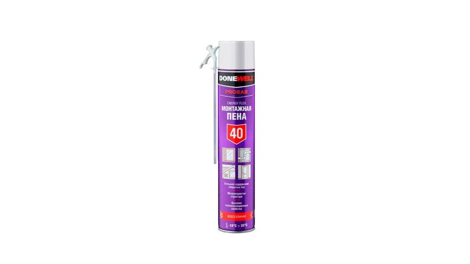 Монтажная пена Donewell Dph10u40 Монтажная пена Donewell Dph10u40