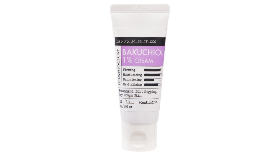 Крем от прыщей на лице фирмы DERMA FACTORY серия Bakuchiol 1% Cream Крем от прыщей на лице фирмы DERMA FACTORY серия Bakuchiol 1% Cream