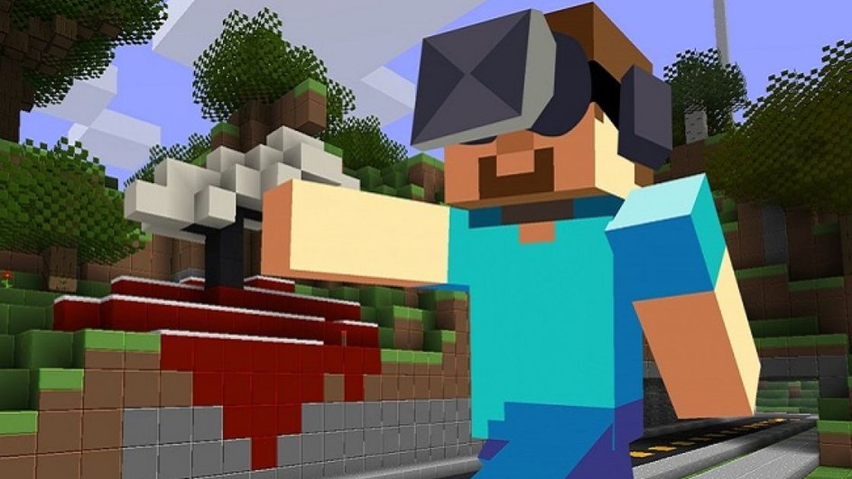 Легендарный Minecraft доступен теперь и в VR. 
