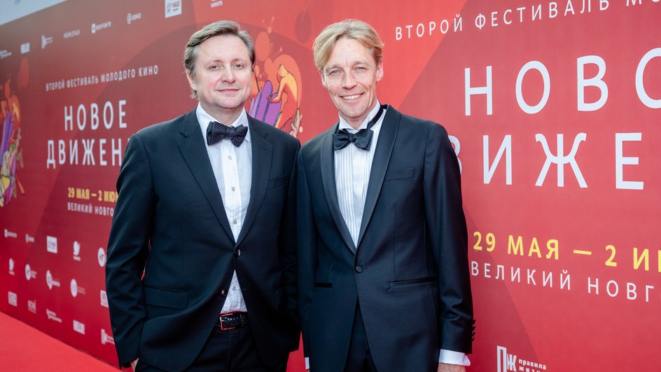 Генеральные продюсеры фестиваля «Новое движение» Артем Михалков и Максим Королев