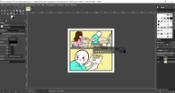 Создание мема в GIMP
