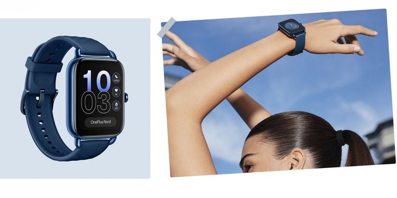 Nord Watch в синем цвете. Фото: OnePlus
