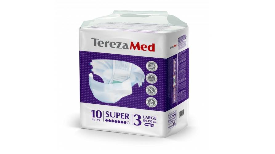 Подгузники для взрослых TerezaMed Extra Подгузники для взрослых TerezaMed Extra