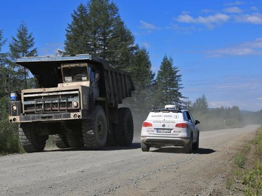 slide image for gallery: 22259 | Магадан-Лиссабон: Колыма и Лена уже позади. Путешествие началось