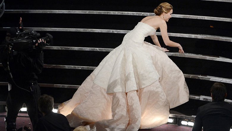 Дженнифер Лоуренс и ее падение на «Оскаре 2013»