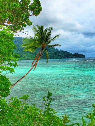 Slide image for gallery: 10735 | Тетепаре, Соломоновы острова. Крупнейший необитаемый остров в южной части Тихого океана. административно является частью Западной провинции Соломоновых островов. Ученые называют его последним диким островом планеты. Сейчас