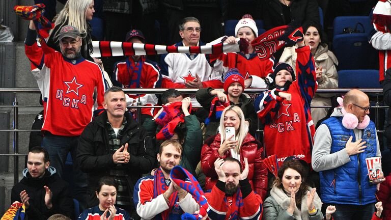 Фанаты хоккейного ЦСКА вернутся на трибуны после пяти лет отсутствия