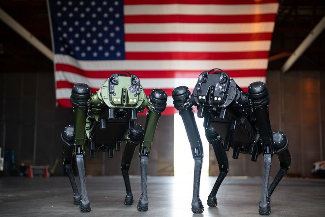 Quadruped Unmanned Ground Vehicle